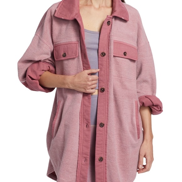 free people ruby jacket Size XS NWT - color Sweetheart - Picture 3 of 6